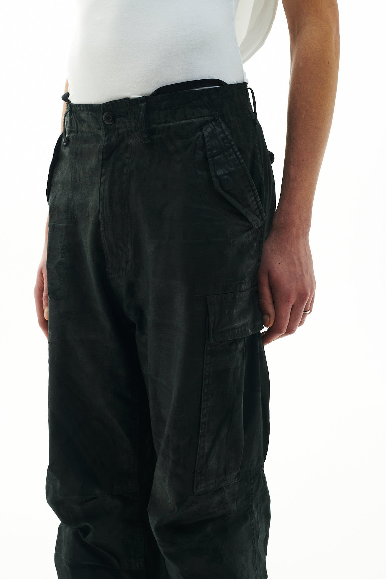 CARGO PANTS – BLACK